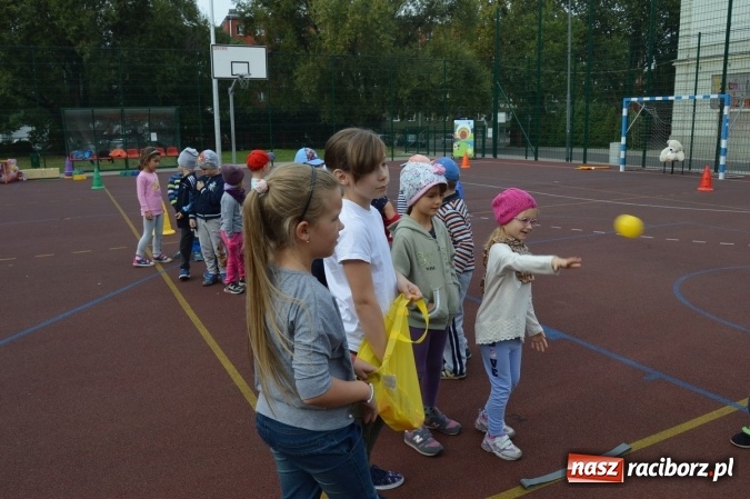 Zdjęcie w galerii na portalu naszraciborz.pl: Jesienna Spartakiada Przedszkolaków w Szkole Podstawowej nr 4  wiadomości z regionu
