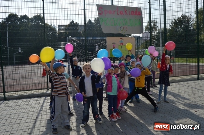 Zdjęcie w galerii na portalu naszraciborz.pl: Jesienna Spartakiada Przedszkolaków w Szkole Podstawowej nr 4  wiadomości z regionu