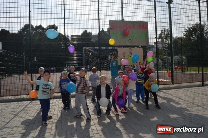 Zdjęcie w galerii na portalu naszraciborz.pl: Jesienna Spartakiada Przedszkolaków w Szkole Podstawowej nr 4  wiadomości z regionu