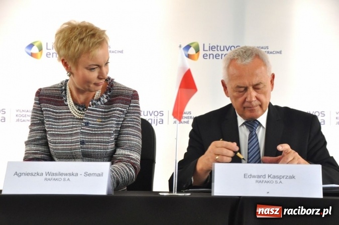 Zdjęcie w galerii na portalu naszraciborz.pl: RAFAKO podpisało kontrakt na budowę bloku kogeneracyjnego w elektrociepłowni w Wilnie wiadomości z regionu