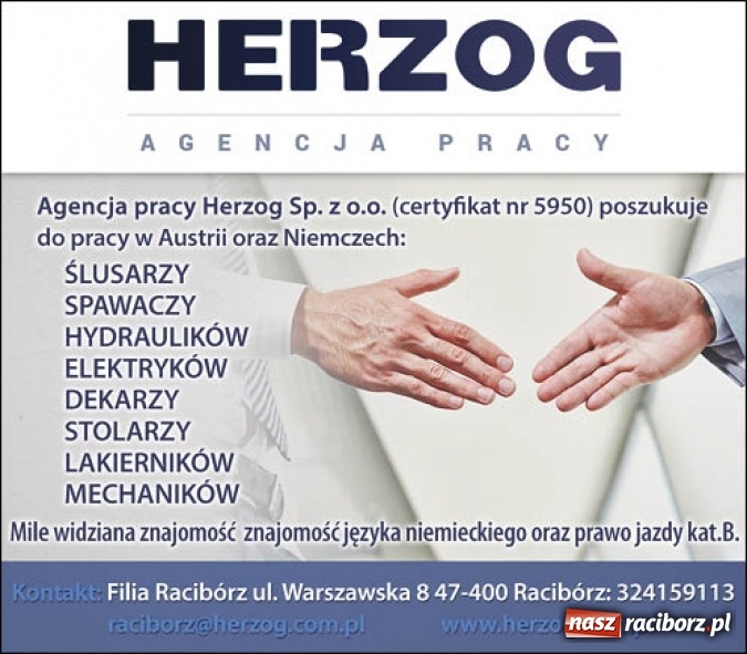 Zdjęcie w galerii na portalu naszraciborz.pl: Szukasz pracy? A może chcesz zmienić obecną na lepiej płatną? Koniecznie zajrzyj tutaj wiadomości z regionu
