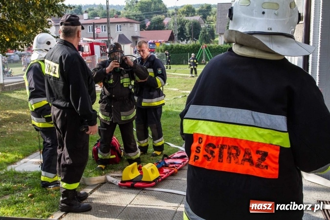 Zdjęcie w galerii na portalu naszraciborz.pl: Pożar szkoły w Owsiszczach. Straży z OSP gminy Krzyżanowice sprawdzali gotowość bojową wiadomości z regionu