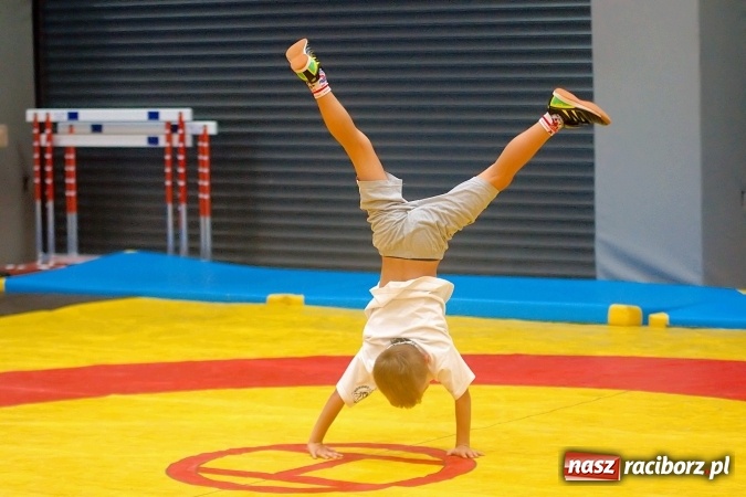 Zdjęcie w galerii na portalu naszraciborz.pl: Streetball, zapasy i badminton, czyli Piknik z Olimpijczykami w hali ZSOMS wiadomości z regionu
