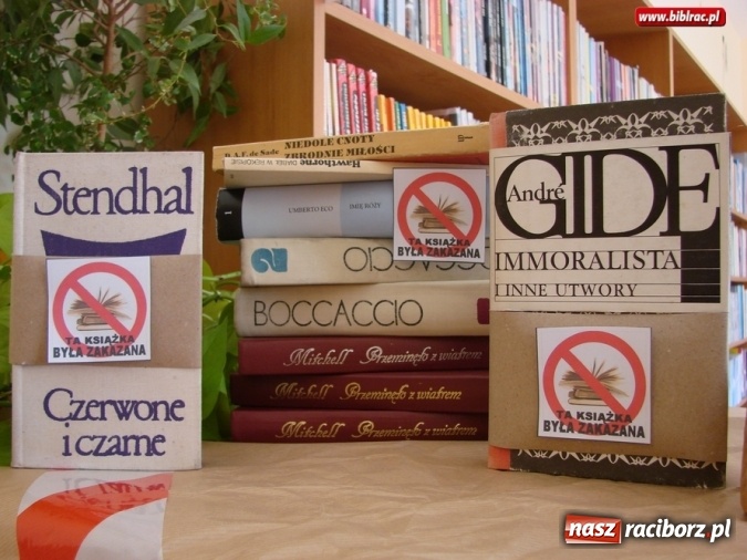 Zdjęcie w galerii na portalu naszraciborz.pl: Zakazane książki w raciborskiej bibliotece  wiadomości z regionu