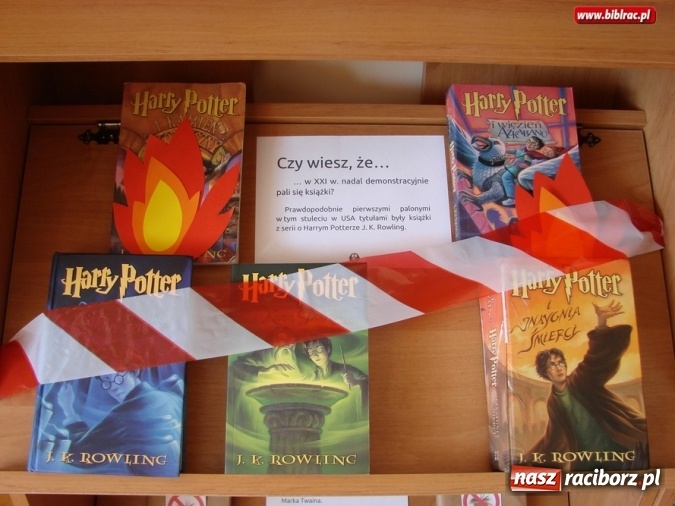 Zdjęcie w galerii na portalu naszraciborz.pl: Zakazane książki w raciborskiej bibliotece  wiadomości z regionu