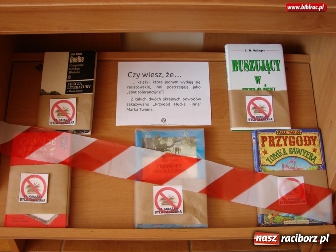 Zdjęcie w galerii na portalu naszraciborz.pl: Zakazane książki w raciborskiej bibliotece  wiadomości z regionu