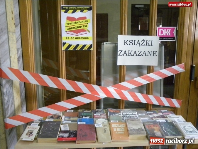 Zdjęcie w galerii na portalu naszraciborz.pl: Zakazane książki w raciborskiej bibliotece  wiadomości z regionu