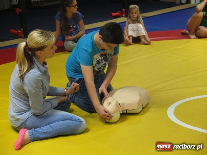 Zdjęcie w galerii na portalu naszraciborz.pl: Zajęcia profilaktyczne z Łamatorem  wiadomości z regionu