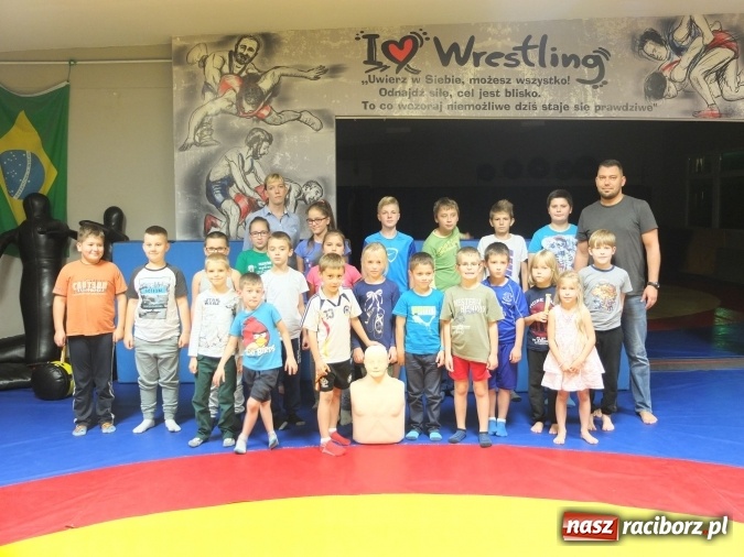 Zdjęcie w galerii na portalu naszraciborz.pl: Zajęcia profilaktyczne z Łamatorem  wiadomości z regionu