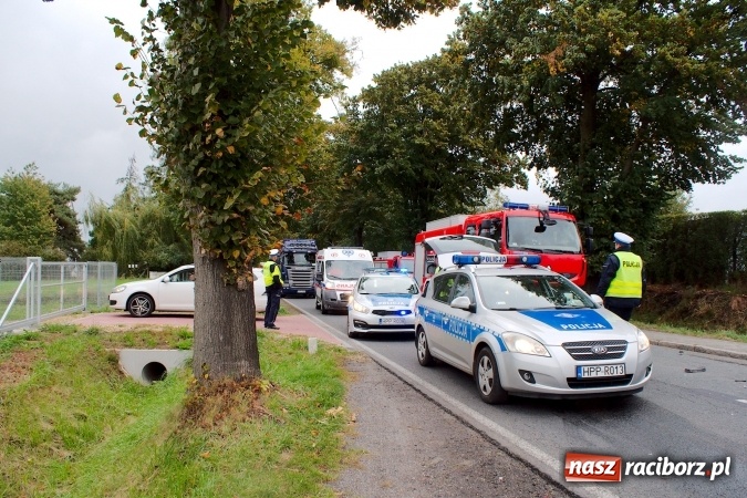 Zdjęcie w galerii na portalu naszraciborz.pl: Na Opawskiej zderzyły się fiat i skoda. Jedna osoba została zabrana do szpitala wiadomości z regionu