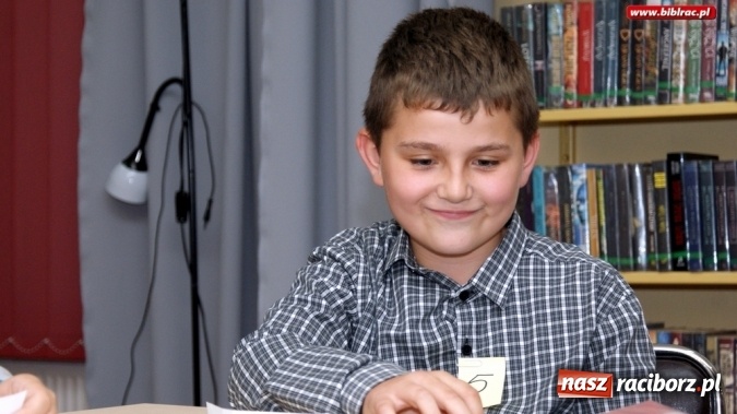 Zdjęcie w galerii na portalu naszraciborz.pl: Być jak Greg Heffley! Konkurs wiedzy o Dzienniku Cwaniaczka w bibliotece  wiadomości z regionu