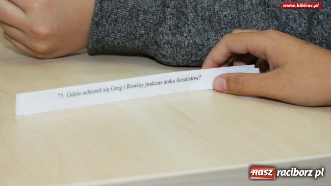 Zdjęcie w galerii na portalu naszraciborz.pl: Być jak Greg Heffley! Konkurs wiedzy o Dzienniku Cwaniaczka w bibliotece  wiadomości z regionu