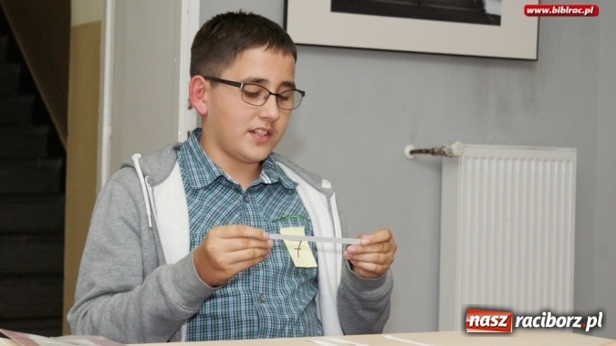 Zdjęcie w galerii na portalu naszraciborz.pl: Być jak Greg Heffley! Konkurs wiedzy o Dzienniku Cwaniaczka w bibliotece  wiadomości z regionu