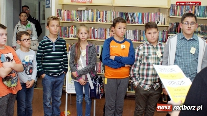 Zdjęcie w galerii na portalu naszraciborz.pl: Być jak Greg Heffley! Konkurs wiedzy o Dzienniku Cwaniaczka w bibliotece  wiadomości z regionu