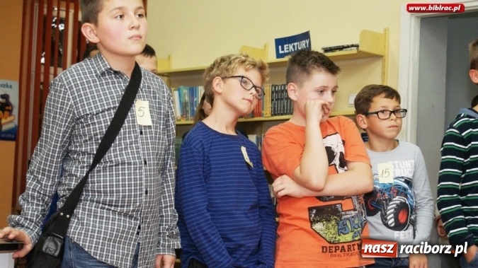 Zdjęcie w galerii na portalu naszraciborz.pl: Być jak Greg Heffley! Konkurs wiedzy o Dzienniku Cwaniaczka w bibliotece  wiadomości z regionu
