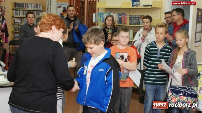 Zdjęcie w galerii na portalu naszraciborz.pl: Być jak Greg Heffley! Konkurs wiedzy o Dzienniku Cwaniaczka w bibliotece  wiadomości z regionu