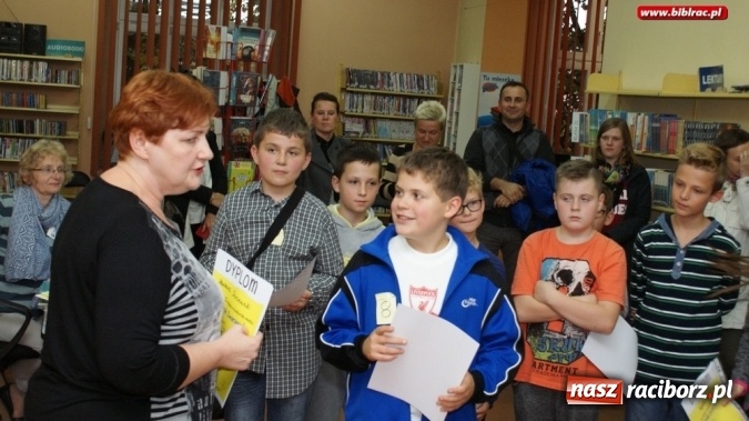 Zdjęcie w galerii na portalu naszraciborz.pl: Być jak Greg Heffley! Konkurs wiedzy o Dzienniku Cwaniaczka w bibliotece  wiadomości z regionu