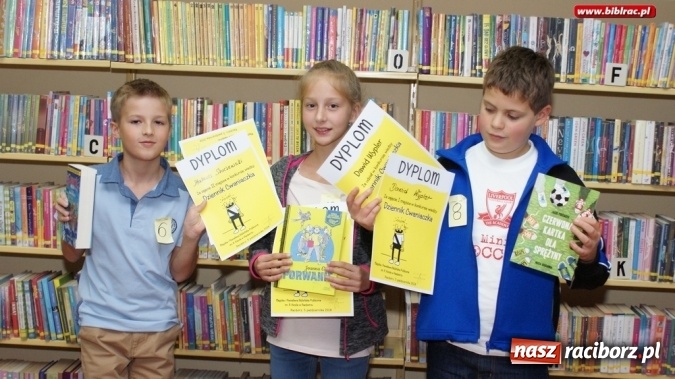 Zdjęcie w galerii na portalu naszraciborz.pl: Być jak Greg Heffley! Konkurs wiedzy o Dzienniku Cwaniaczka w bibliotece  wiadomości z regionu