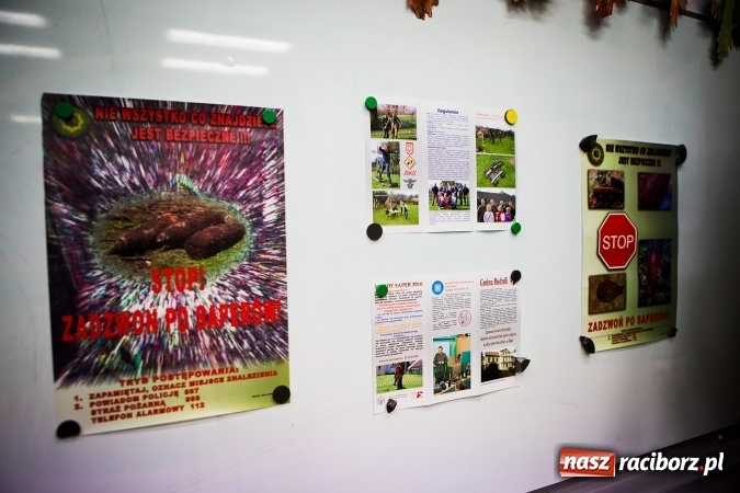 Zdjęcie w galerii na portalu naszraciborz.pl: Młody Saper 2016: Uczniowie ZSP w Brzeźnicy szukali niewybuchów wiadomości z regionu