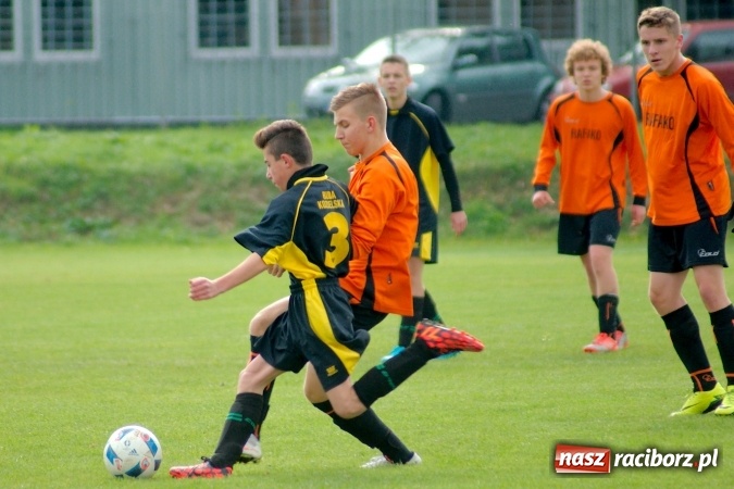 Zdjęcie w galerii na portalu naszraciborz.pl: Łatwa wygrana juniorów Rafako. Koziołki poddały mecz wiadomości z regionu