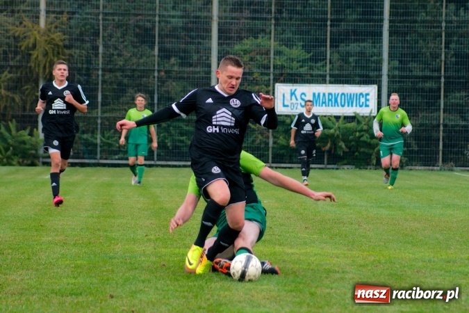Zdjęcie w galerii na portalu naszraciborz.pl: Zła passa Markowic przerwana. Gamów pokonany wiadomości z regionu