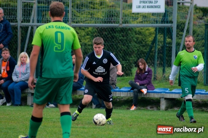 Zdjęcie w galerii na portalu naszraciborz.pl: Zła passa Markowic przerwana. Gamów pokonany wiadomości z regionu