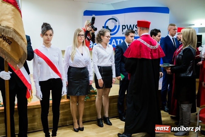 Zdjęcie w galerii na portalu naszraciborz.pl: Państwowa Wyższa Szkoła Zawodowa zainaugurowała nowy rok akademicki wiadomości z regionu