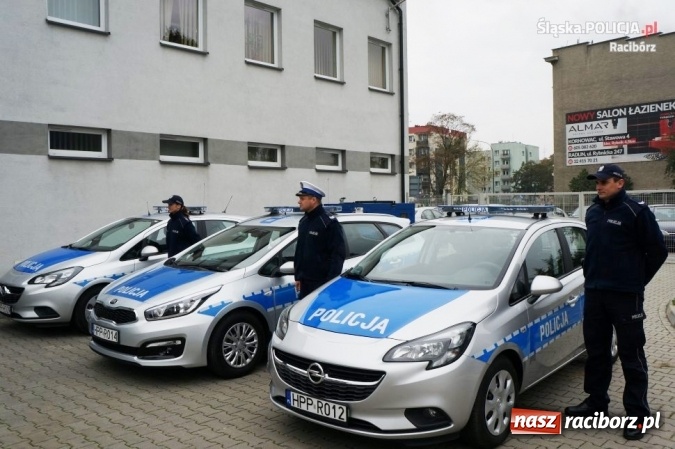 Zdjęcie w galerii na portalu naszraciborz.pl: Nowe radiowozy dla dzielnicowych i drog&oacute;wki w Raciborzu wiadomości z regionu