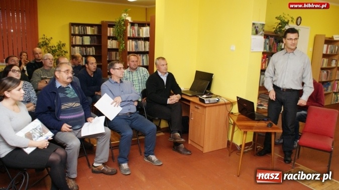 Zdjęcie w galerii na portalu naszraciborz.pl: Twój budżet - twój głos! Prezentacja projektów w bibliotece w Markowicach  wiadomości z regionu