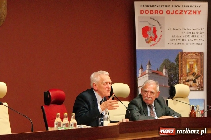 Zdjęcie w galerii na portalu naszraciborz.pl: Nie zamykajmy się w kleszczach strachu, otwórzmy się na świat. Marszałek senior Kornel Morawiecki na jubileuszu Dobra Ojczyzny wiadomości z regionu