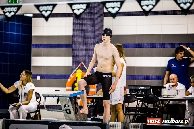 Zdjęcie w galerii na portalu naszraciborz.pl: Polska Liga Pływacka gości w Raciborzu FOTO wiadomości z regionu
