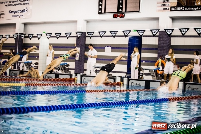 Zdjęcie w galerii na portalu naszraciborz.pl: Polska Liga Pływacka gości w Raciborzu FOTO wiadomości z regionu