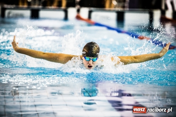 Zdjęcie w galerii na portalu naszraciborz.pl: Polska Liga Pływacka gości w Raciborzu FOTO wiadomości z regionu