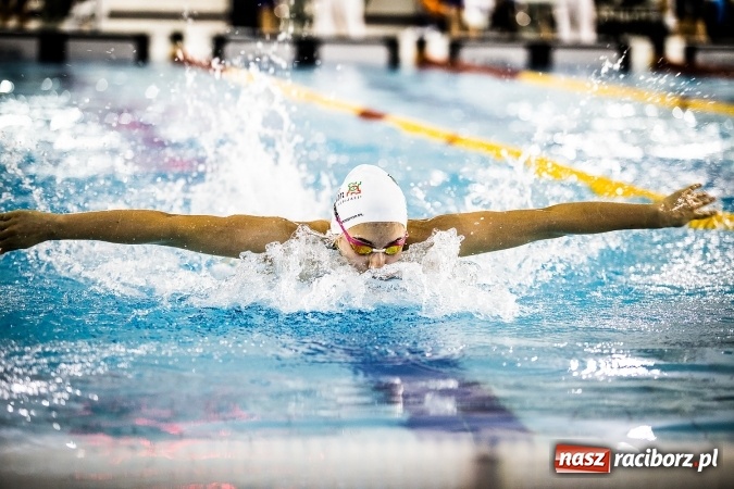 Zdjęcie w galerii na portalu naszraciborz.pl: Polska Liga Pływacka gości w Raciborzu FOTO wiadomości z regionu