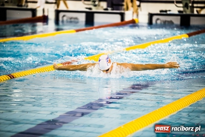 Zdjęcie w galerii na portalu naszraciborz.pl: Polska Liga Pływacka gości w Raciborzu FOTO wiadomości z regionu