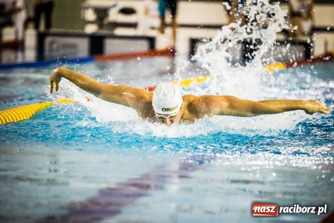 Zdjęcie w galerii na portalu naszraciborz.pl: Polska Liga Pływacka gości w Raciborzu FOTO wiadomości z regionu