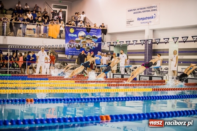 Zdjęcie w galerii na portalu naszraciborz.pl: Polska Liga Pływacka gości w Raciborzu FOTO wiadomości z regionu