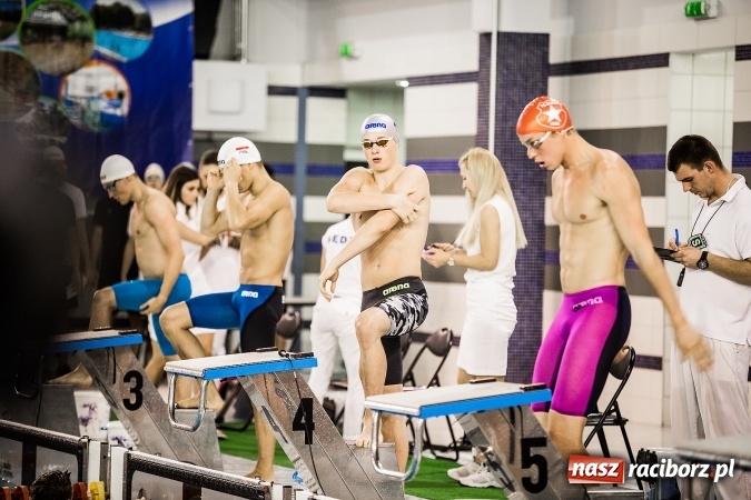 Zdjęcie w galerii na portalu naszraciborz.pl: Polska Liga Pływacka gości w Raciborzu FOTO wiadomości z regionu