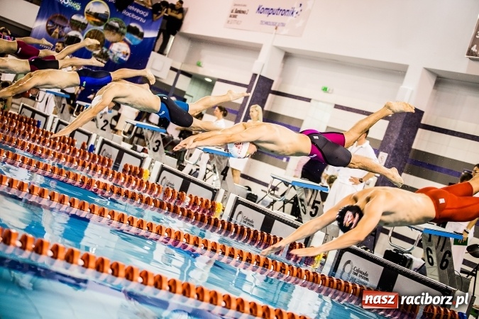 Zdjęcie w galerii na portalu naszraciborz.pl: Polska Liga Pływacka gości w Raciborzu FOTO wiadomości z regionu