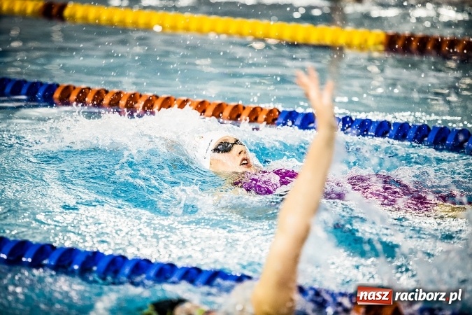 Zdjęcie w galerii na portalu naszraciborz.pl: Polska Liga Pływacka gości w Raciborzu FOTO wiadomości z regionu