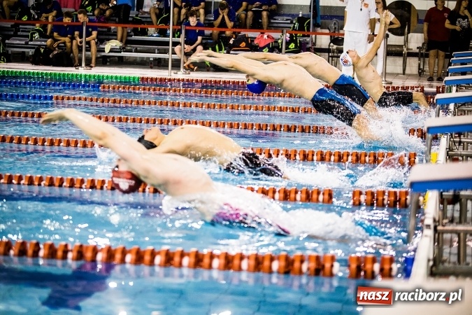 Zdjęcie w galerii na portalu naszraciborz.pl: Polska Liga Pływacka gości w Raciborzu FOTO wiadomości z regionu