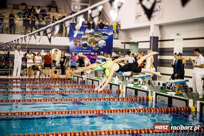 Zdjęcie w galerii na portalu naszraciborz.pl: Polska Liga Pływacka gości w Raciborzu FOTO wiadomości z regionu