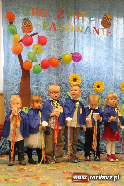 Zdjęcie w galerii na portalu naszraciborz.pl: Uroczyste pasowanie w Przedszkolu im. Kubusia Puchatka w Raciborzu-Sudole wiadomości z regionu