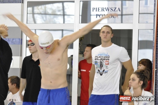 Zdjęcie w galerii na portalu naszraciborz.pl: Olimpijski akcent podczas Polskiej Ligi Pływackiej  wiadomości z regionu