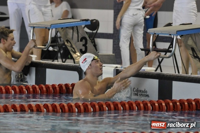 Zdjęcie w galerii na portalu naszraciborz.pl: Olimpijski akcent podczas Polskiej Ligi Pływackiej  wiadomości z regionu