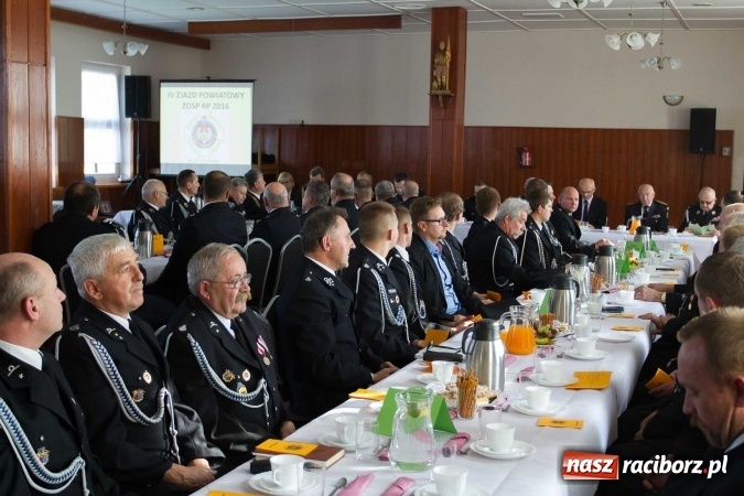Zdjęcie w galerii na portalu naszraciborz.pl: Zjazd Oddziału Powiatowego Związku Ochotniczych Straży Pożarnych RP wiadomości z regionu