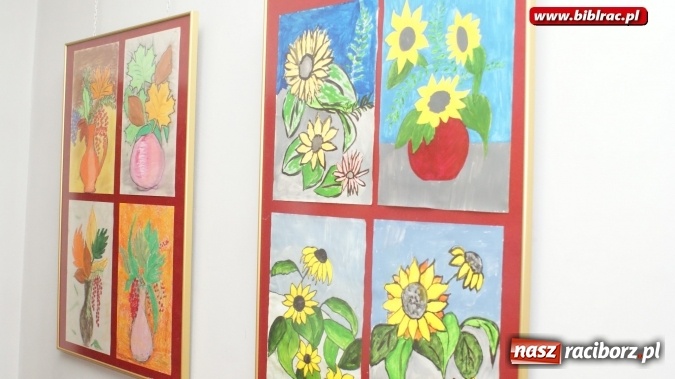 Zdjęcie w galerii na portalu naszraciborz.pl: Pokonać chorobę sztuką po raz kolejny w raciborskiej bibliotece wiadomości z regionu