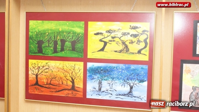 Zdjęcie w galerii na portalu naszraciborz.pl: Pokonać chorobę sztuką po raz kolejny w raciborskiej bibliotece wiadomości z regionu