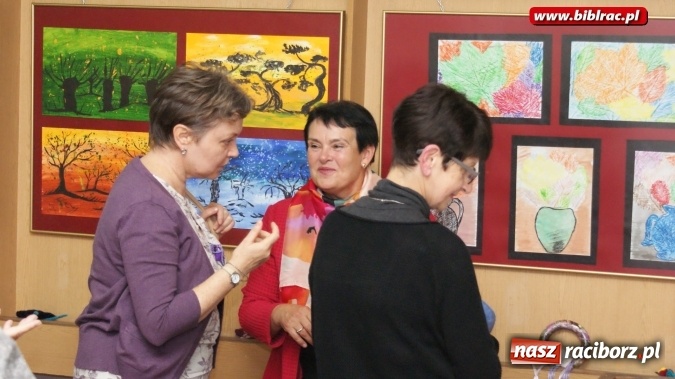 Zdjęcie w galerii na portalu naszraciborz.pl: Pokonać chorobę sztuką po raz kolejny w raciborskiej bibliotece wiadomości z regionu