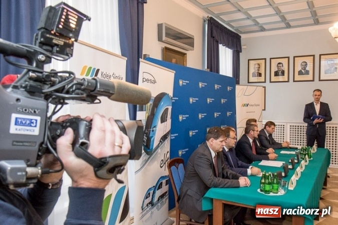 Zdjęcie w galerii na portalu naszraciborz.pl: Podpisano umowę na dostawę nowoczesnych pociągów. Prawdopodobnie ta liczba w przyszłości może się zwiększyć  wiadomości z regionu